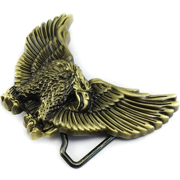 New gold eagle belt buckle - Picture 1 of 4